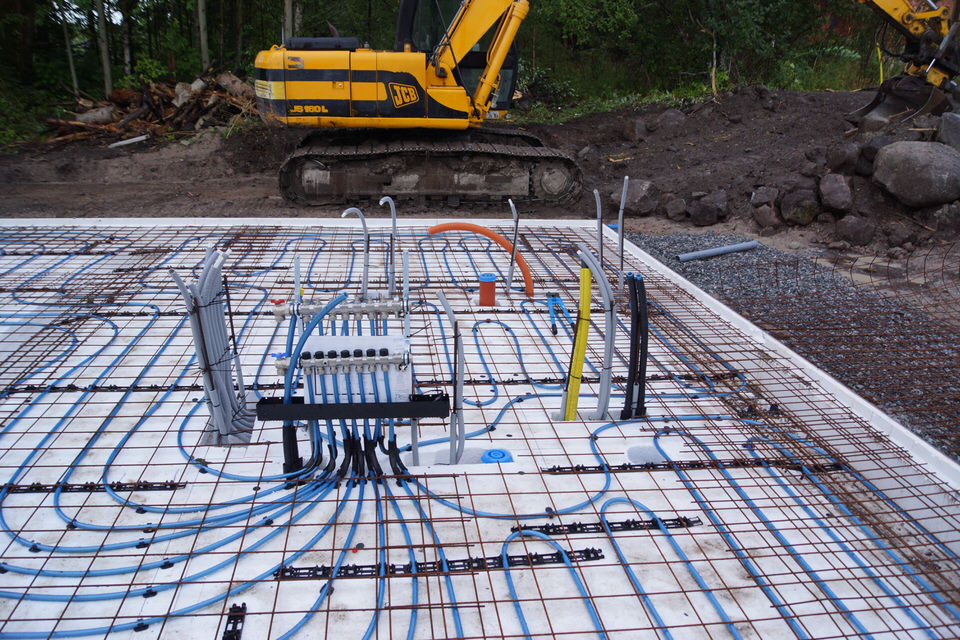 10.Bygga husgrund & Gjuta platta