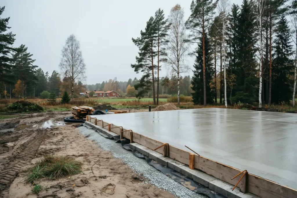 bygga husgrund och gjuta platta p mark s lyckas du med en stabil grund fr n start