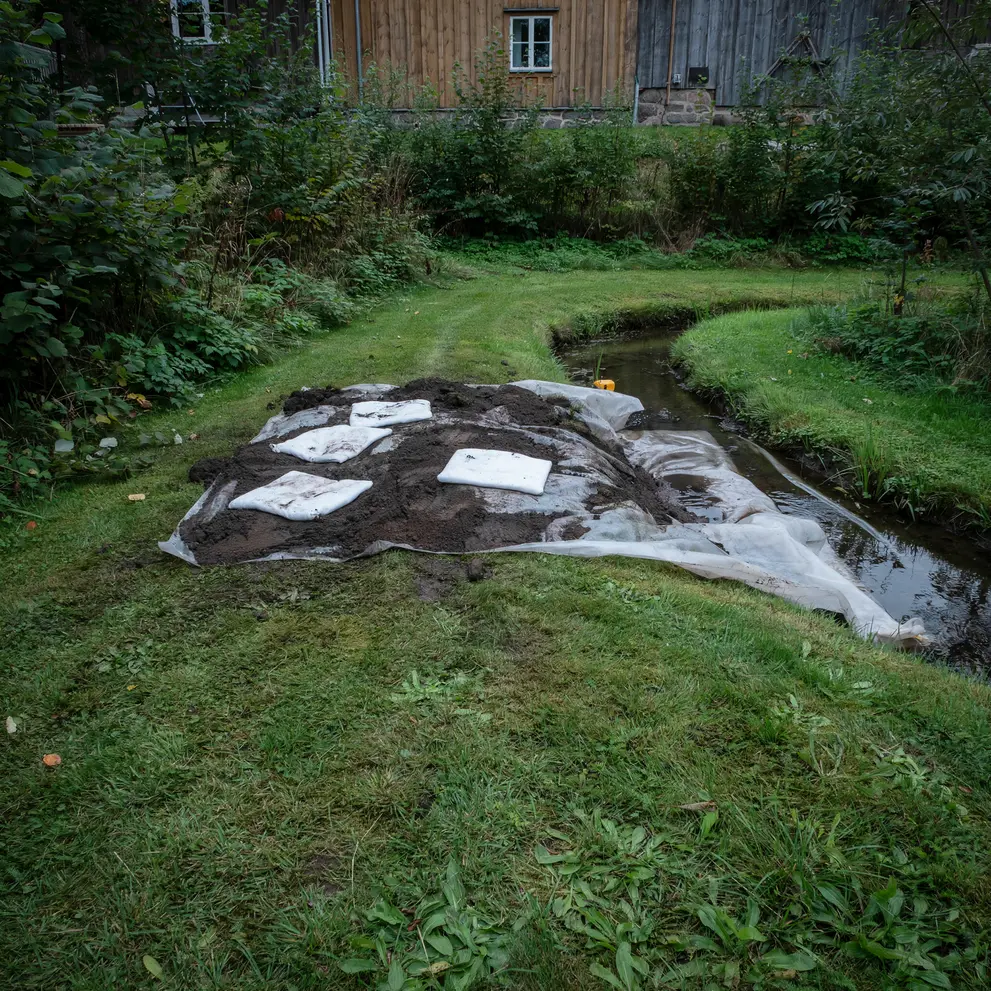 sanering kemikalier sot olja i mark vatten ekero stockholm